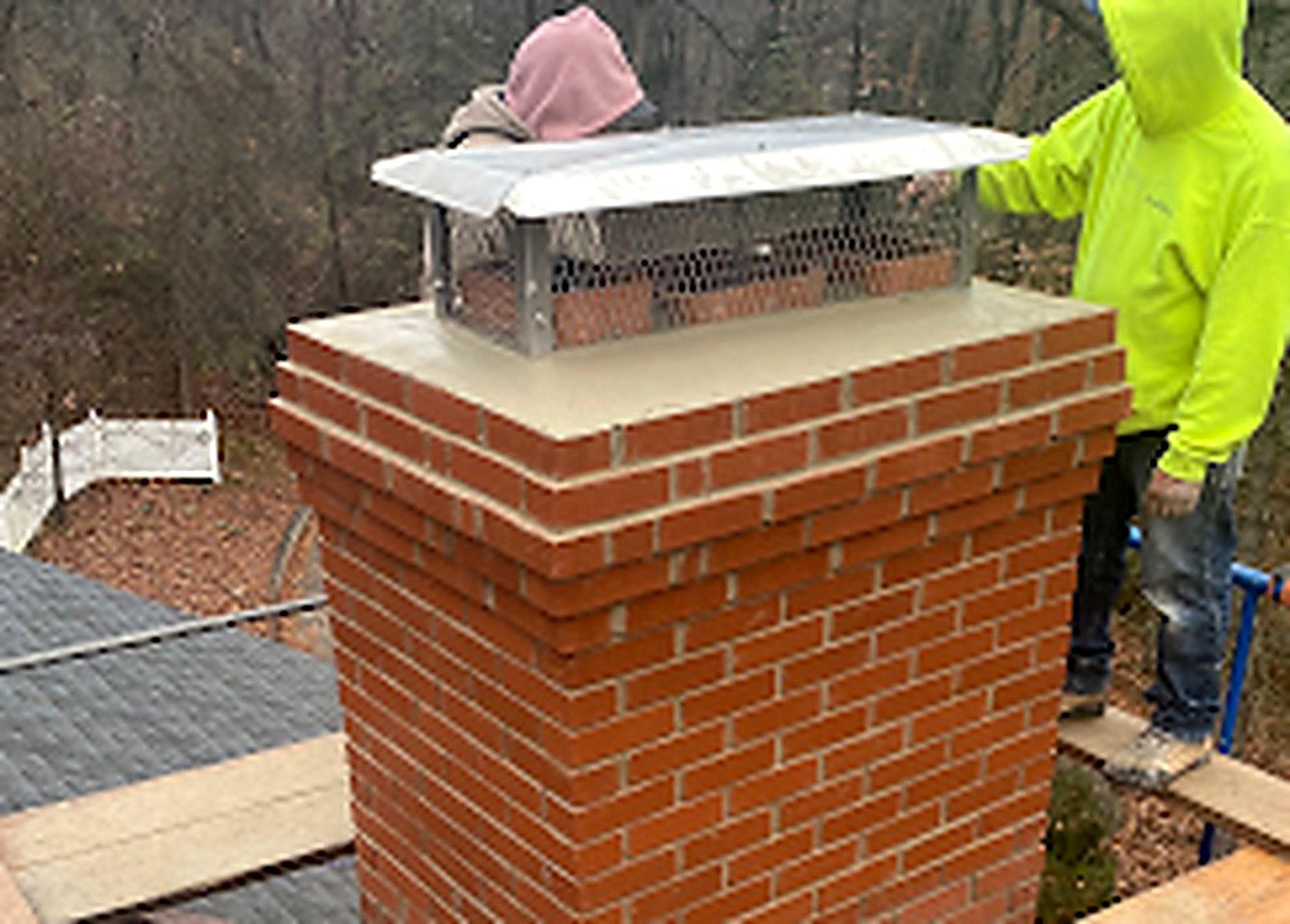 Architectural shingle roof
